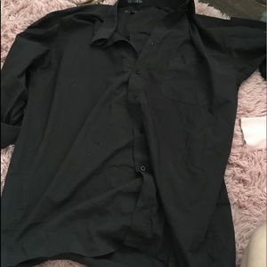 Black dress shirt